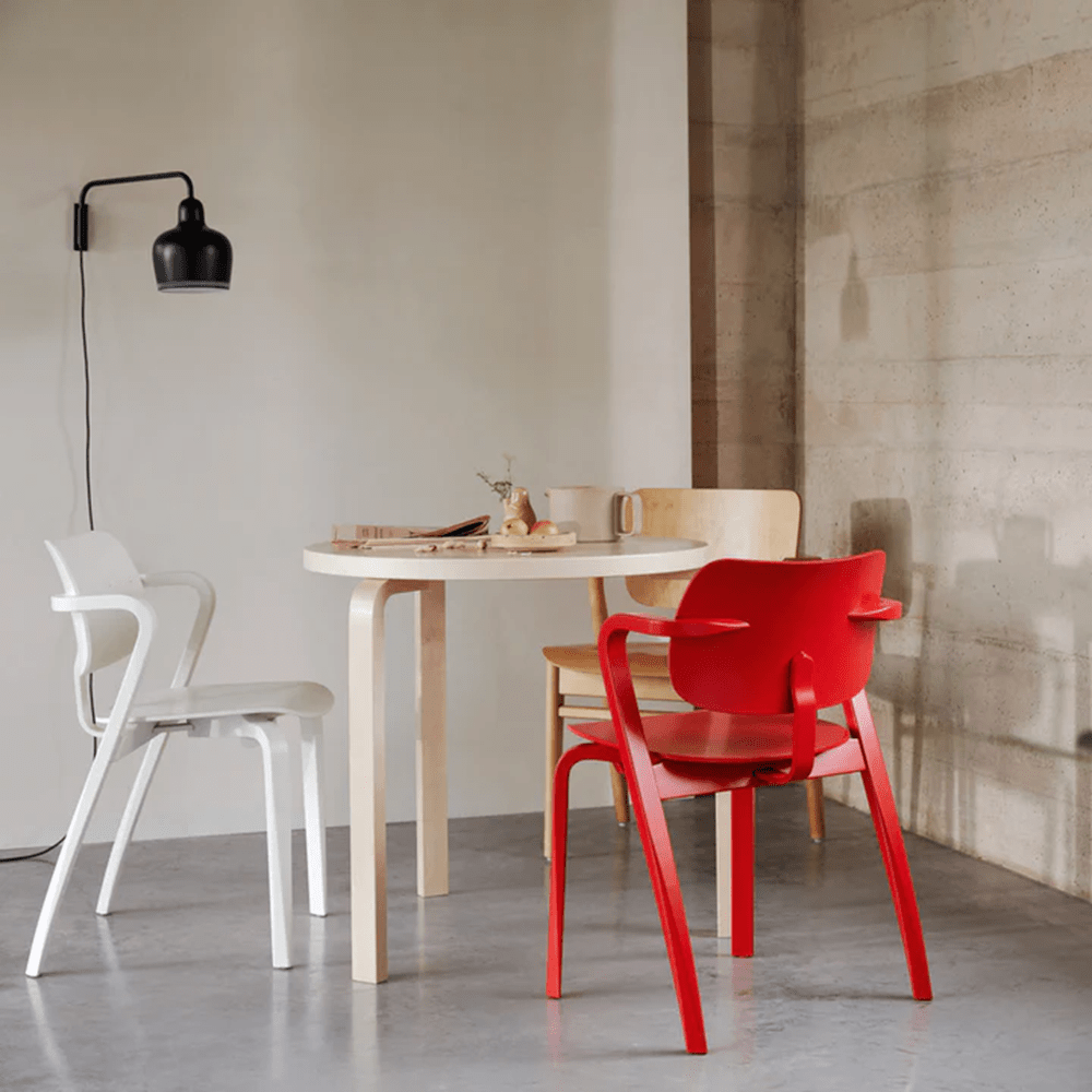 Aalto Table Round 91 table Artek