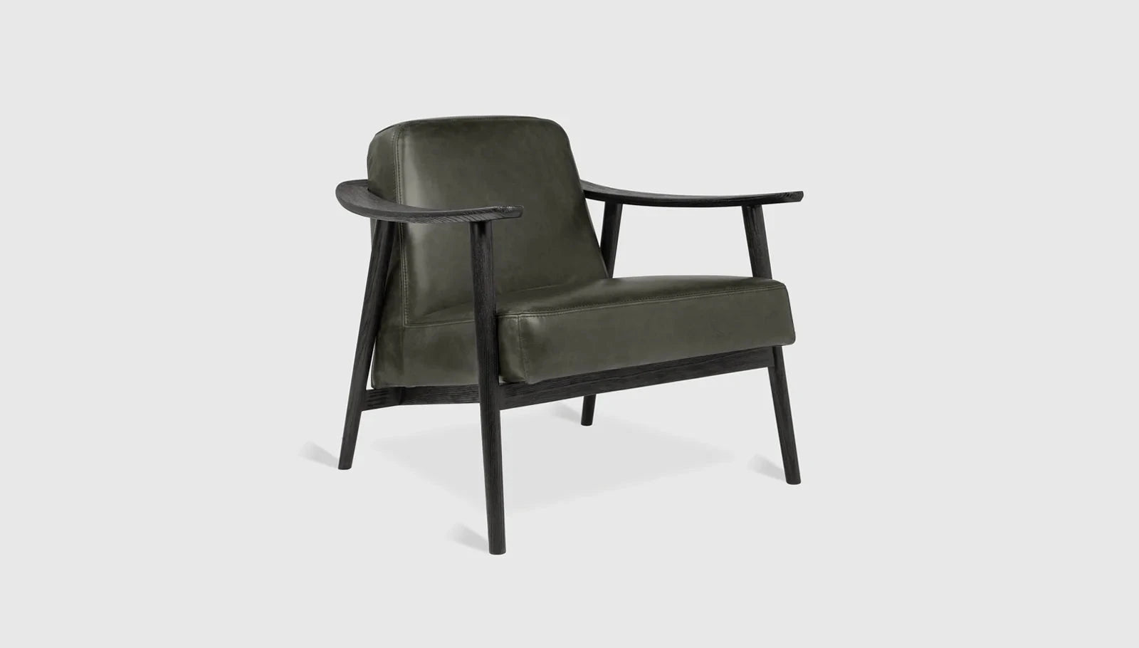 Baltic Chair Chair Gus Modern Tucson Char Leather Black Ash