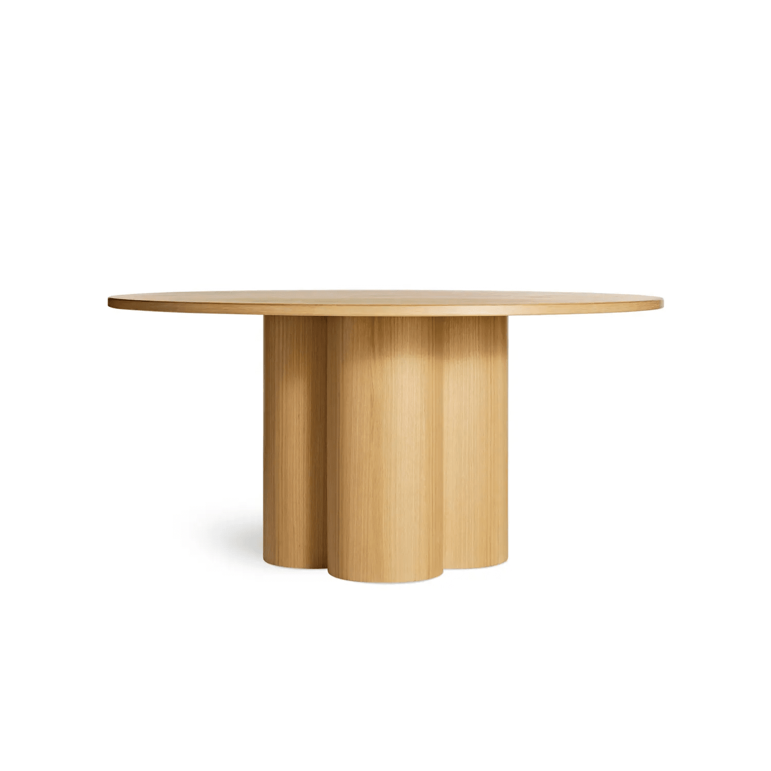 4/4 Round Dining Table Dining Tables BluDot Large White Oak