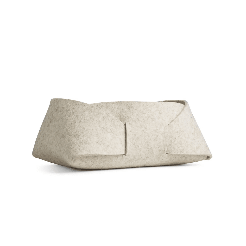 Double Tuck Felt Basket Accessories BluDot