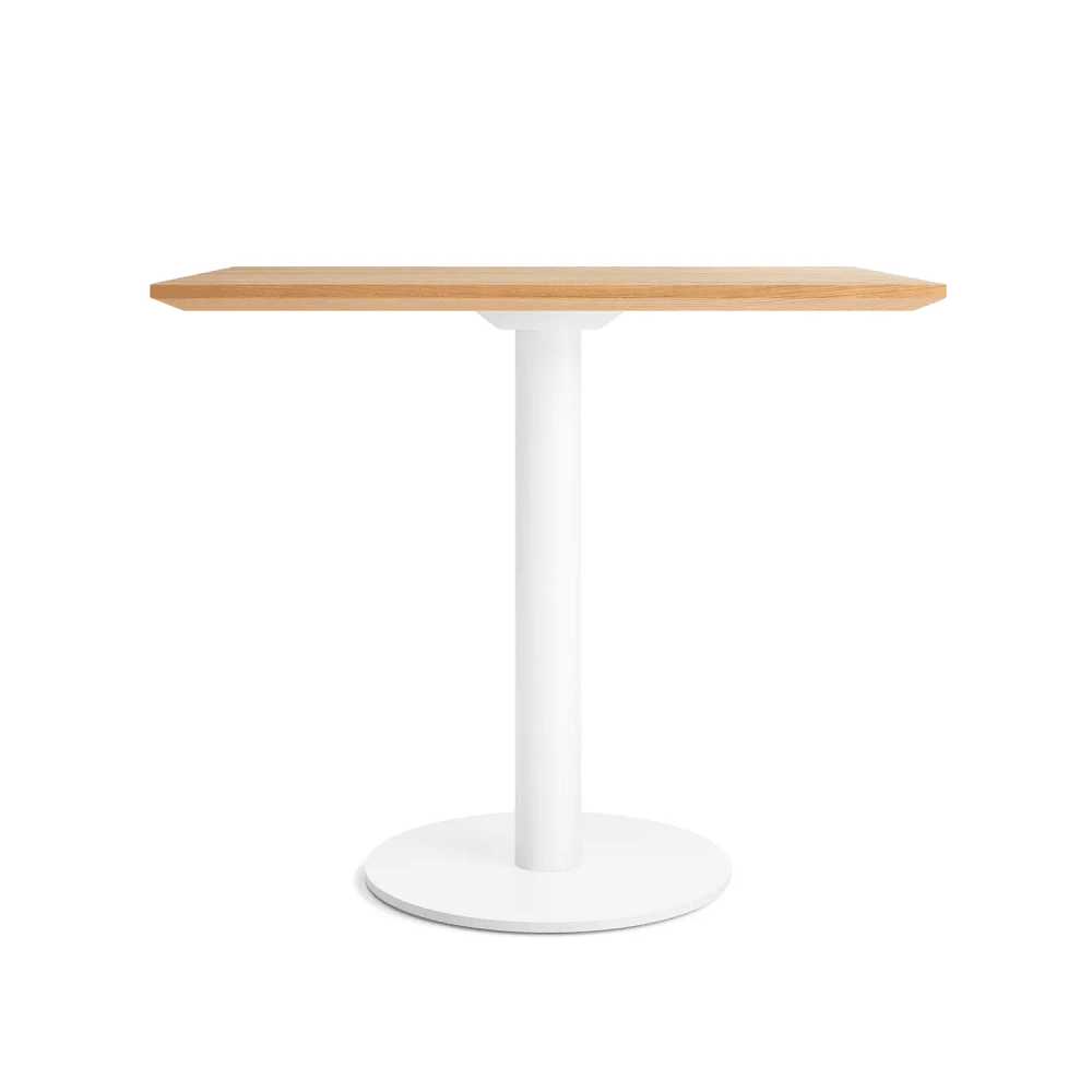 Easy 32 Rectangle Cafe Table Tables BluDot White Oak/White
