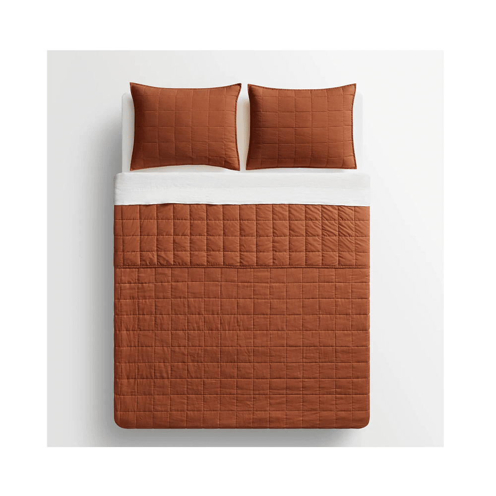 Ester Linen Quilt Set Beds BluDot