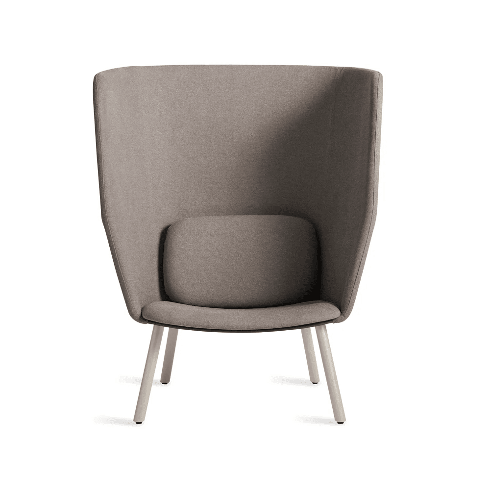Hedge High Back Lounge Chair lounge chair BluDot Toohey Taupe