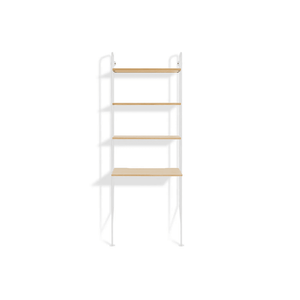Hitch Bookcase storage BluDot White / White 