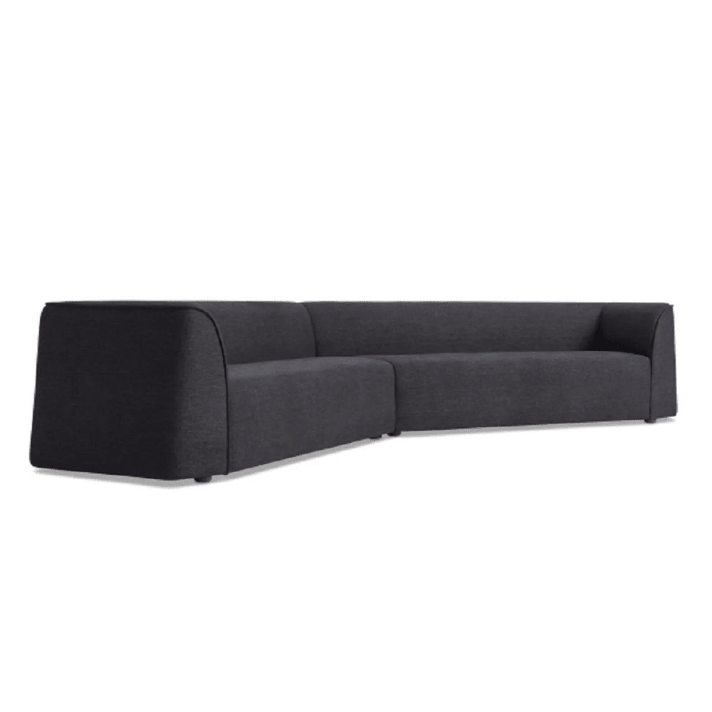 Thataway Angled Sectional Sofa sofa BluDot Tofte Navy