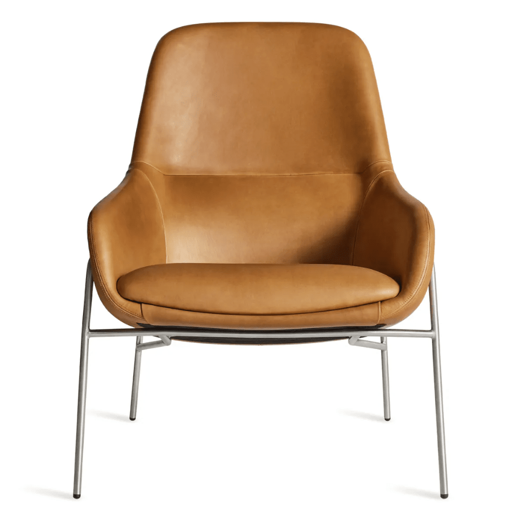 Acre Lounge Chair lounge chair BluDot Butterscotch Leather
