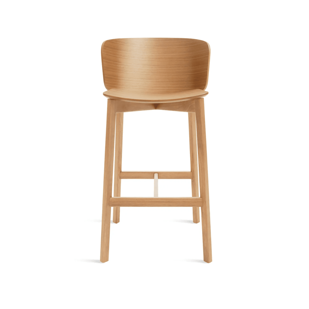 Buddy Stool Stools BluDot White Oak Bar