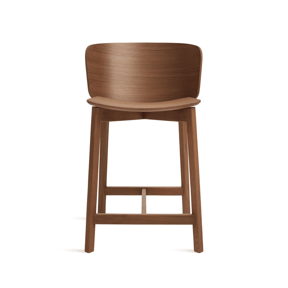 Buddy Stool Stools BluDot Walnut Counter