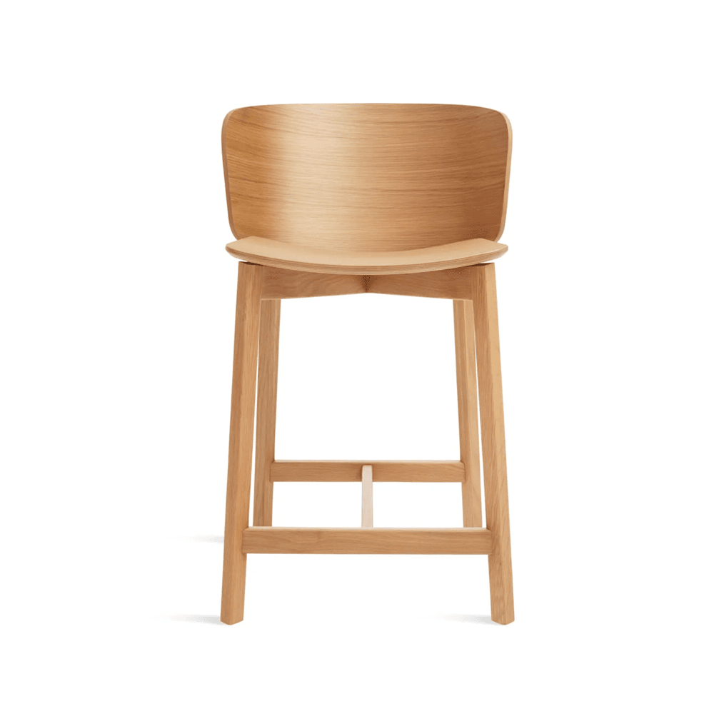 Buddy Stool Stools BluDot White Oak Counter
