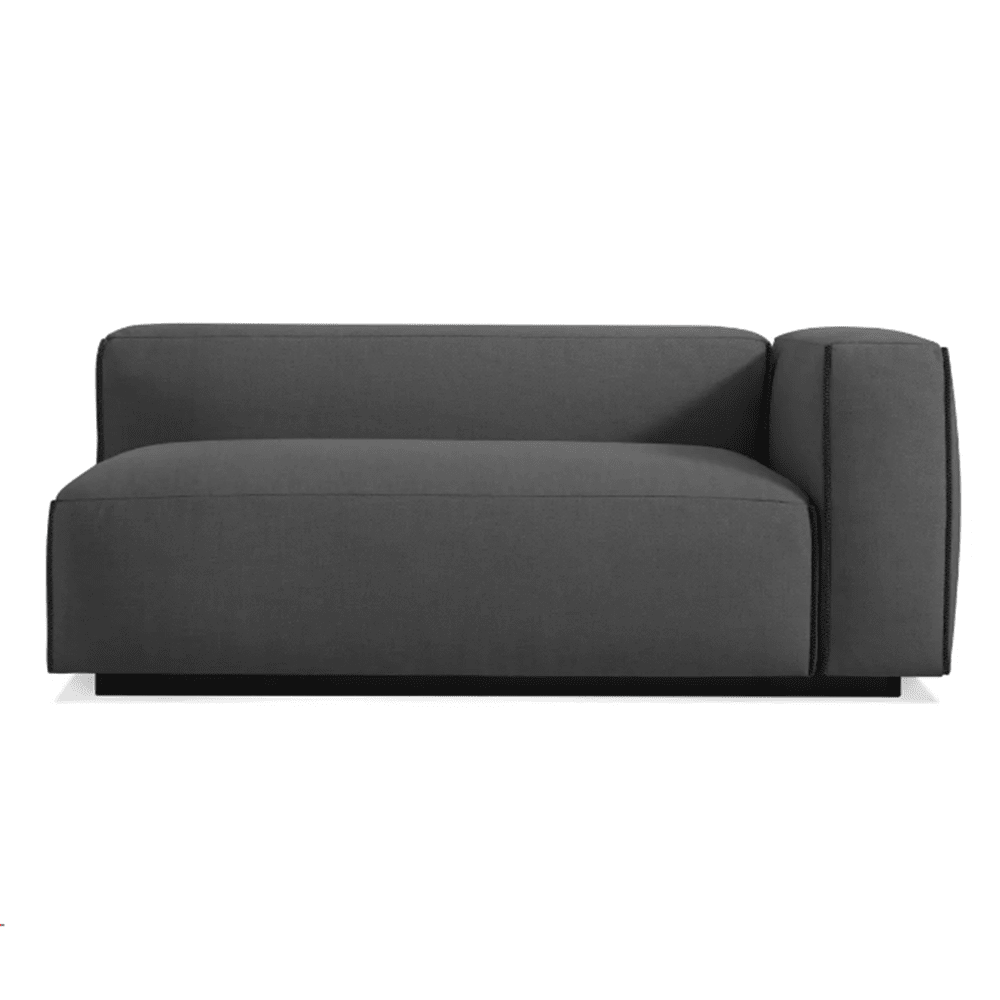 Cleon One Arm Sofa Sofa BluDot Maharam Meld in Panda Right