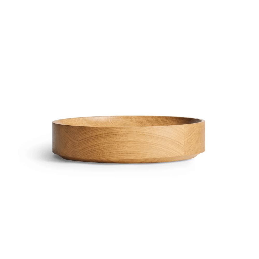 Cusp Bowl bowls BluDot Small White Oak