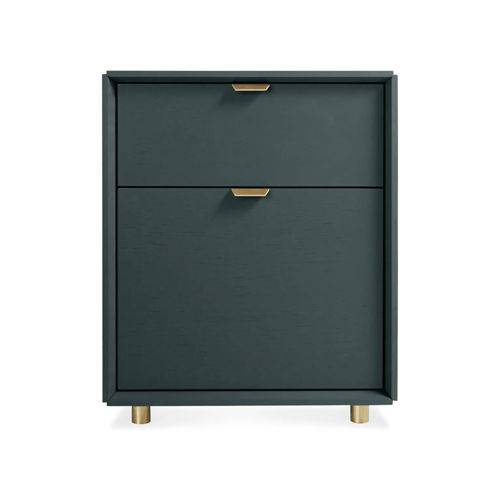 Dang File Pedestal storage BluDot Navy Green