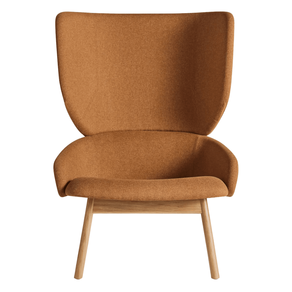 Heads Up Lounge Chair lounge chair BluDot Maharam Murmur in Argan
