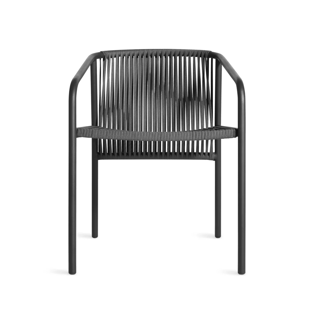 Lookout Outdoor Dining Chair Dining Chair BluDot Carbon