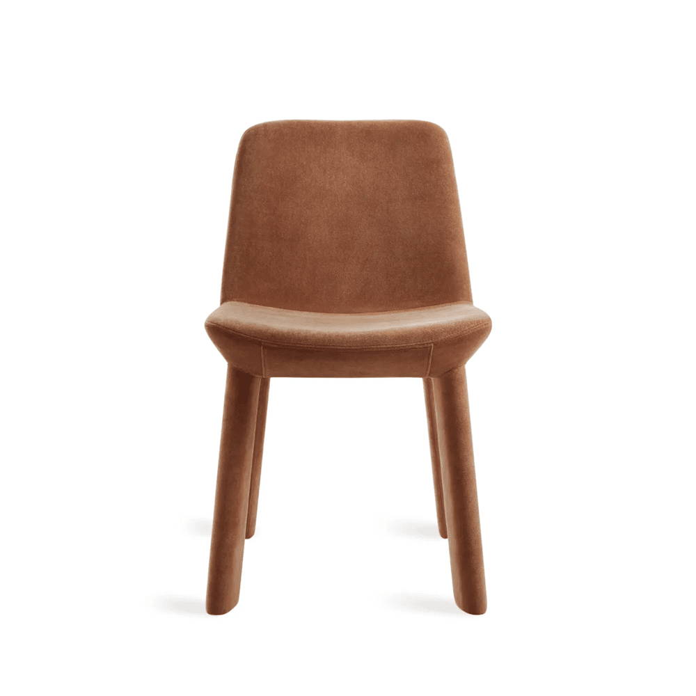 Neat Dining Chair lounge chair BluDot Copper Velvet