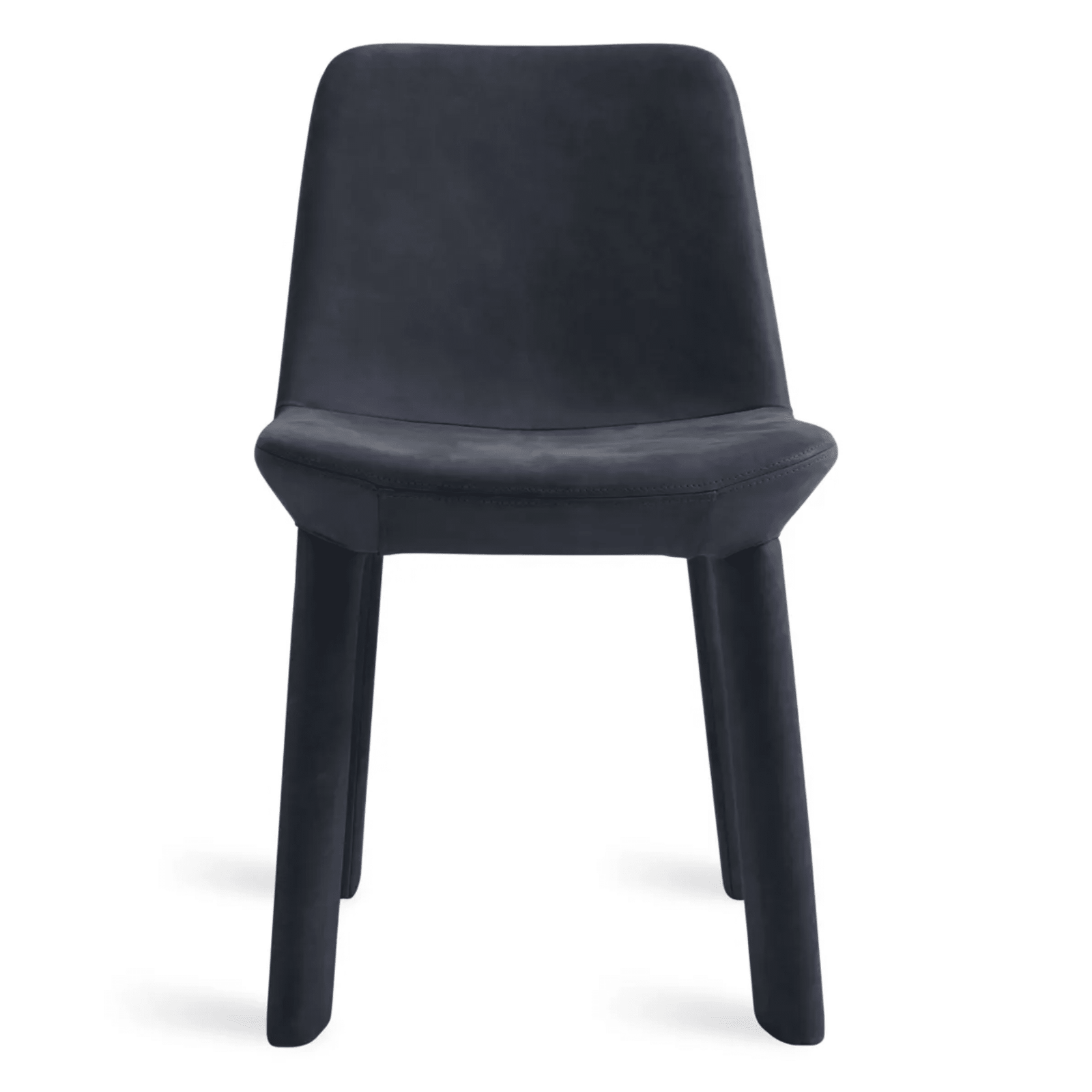 Neat Dining Chair lounge chair BluDot Ink Leather