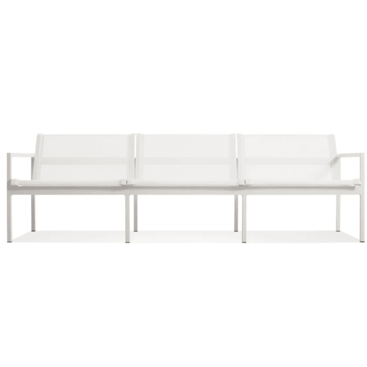 Skiff Outdoor 3 Seat Sofa Outdoors BluDot White