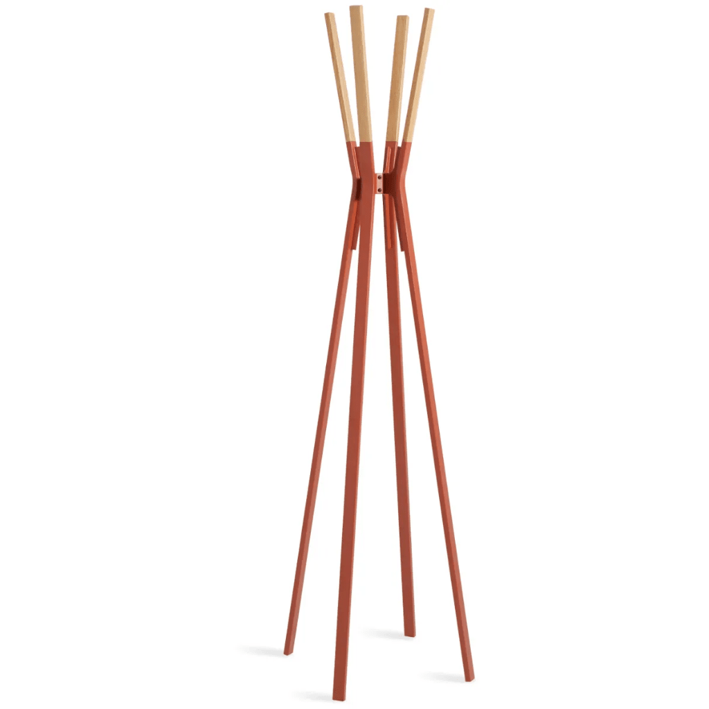 Splash Coat Rack Coat Hooks BluDot Tomato