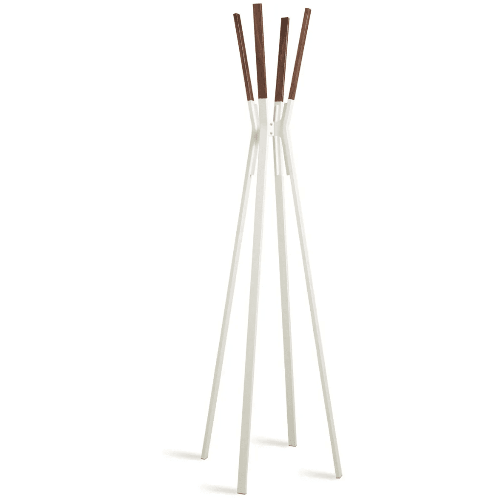 Splash Coat Rack Coat Hooks BluDot White