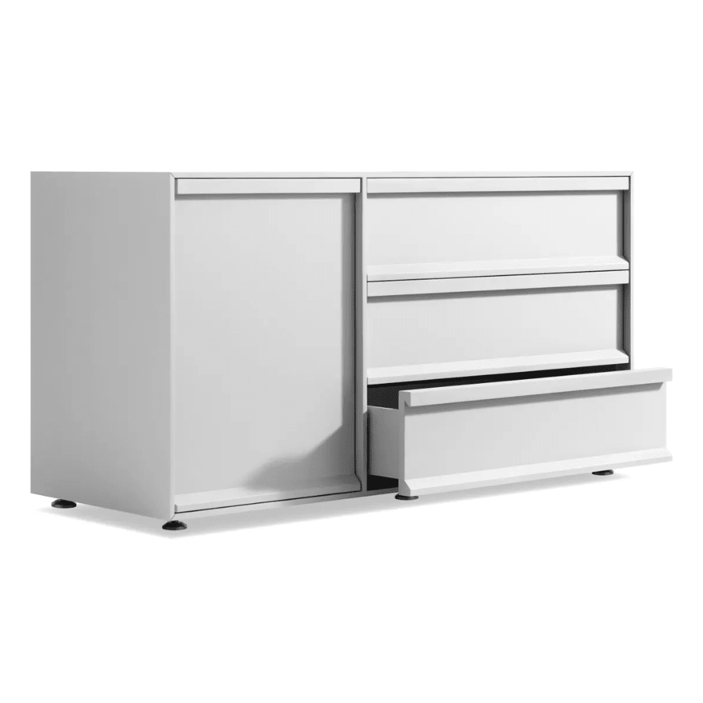 Superchoice 1 Door / 3 Drawer Credenza storage BluDot