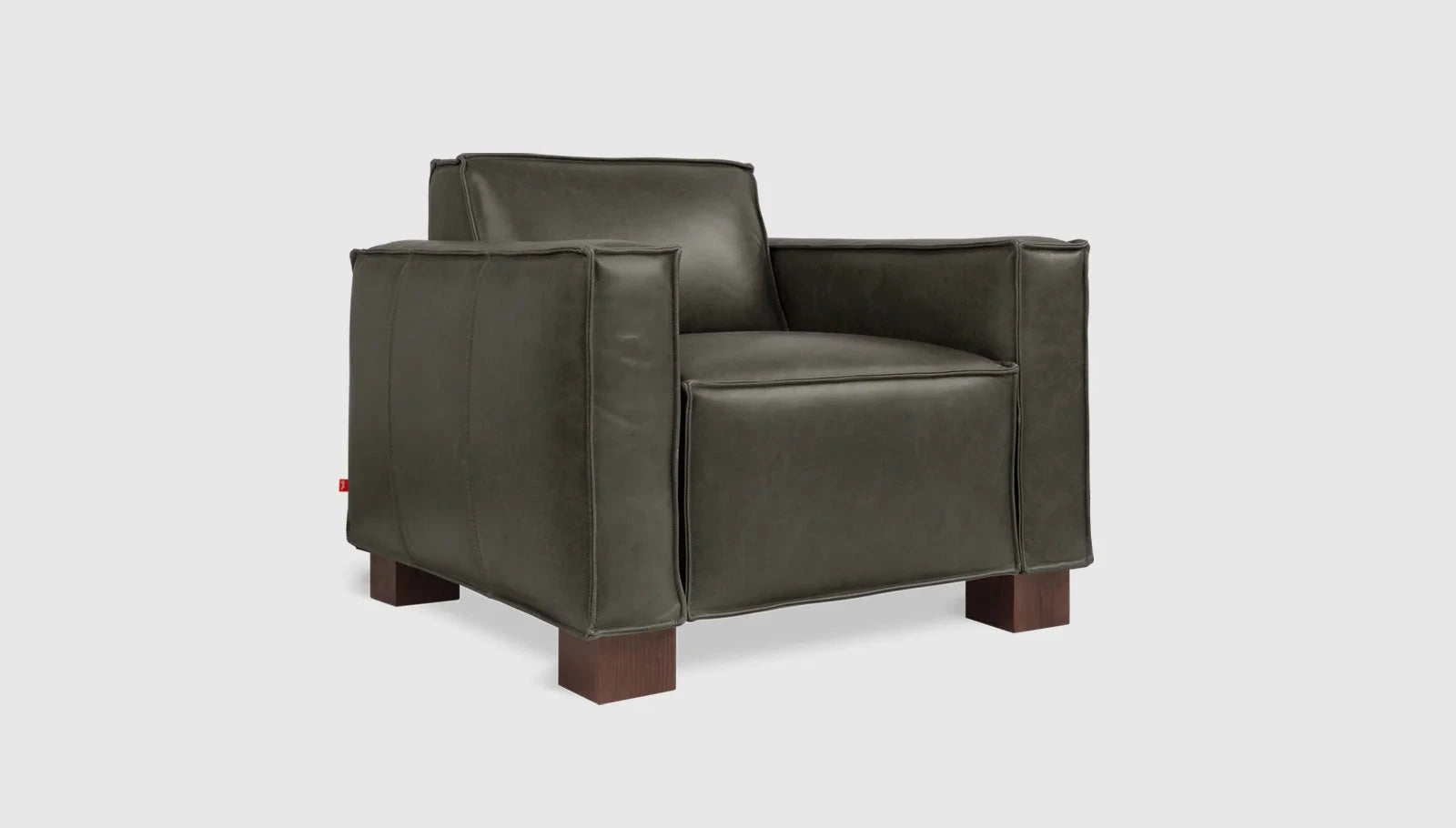 Cabot Chair lounge chair Gus Modern Tucson Char Leather