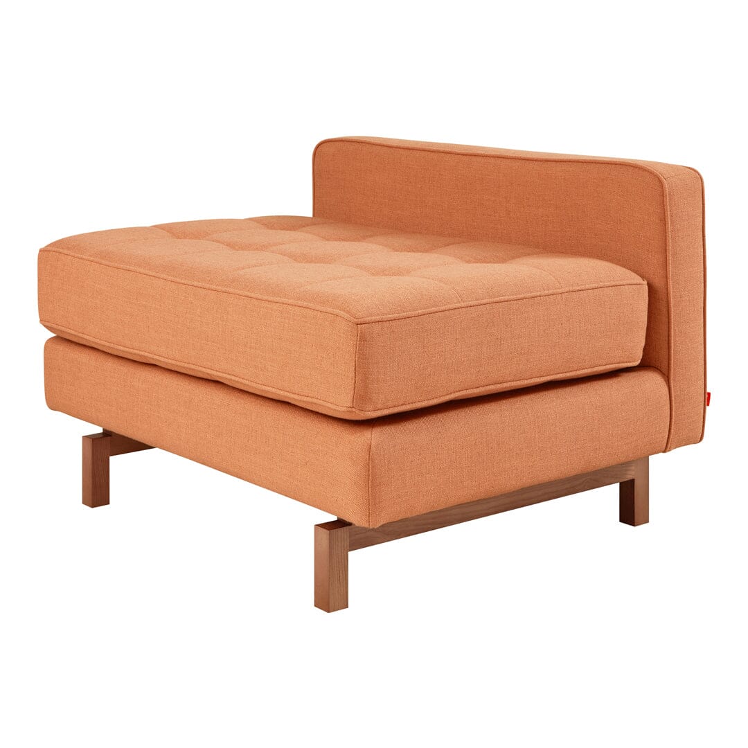 Jane 2 Lounge lounge chair Gus Modern Caledon Sedona Walnut