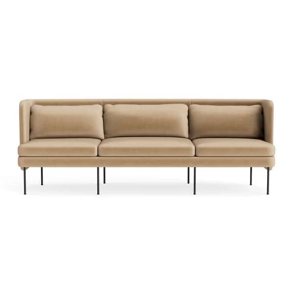 Bloke 95" Sofa Sofa BluDot Camel Velvet