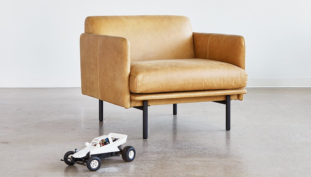 Foundry Chair lounge chair Gus Modern
