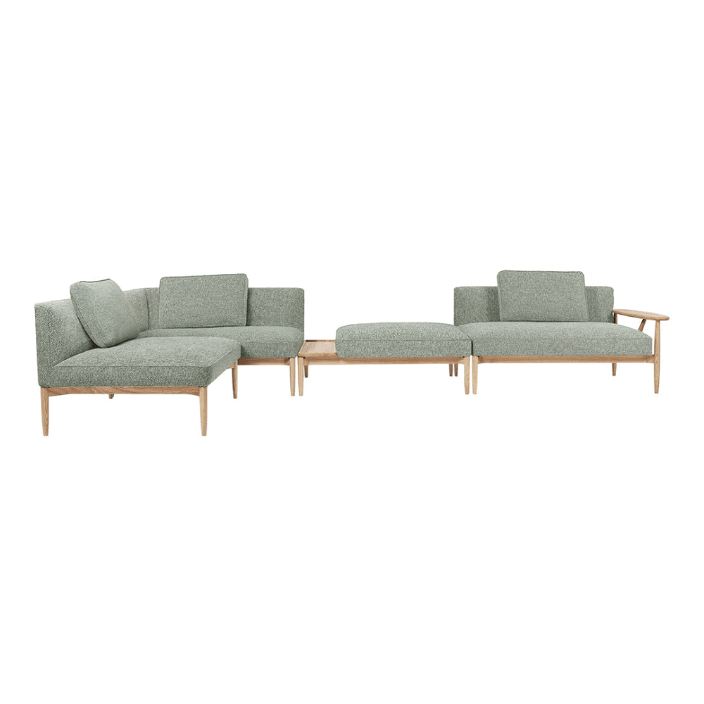 E350 Embrace Footstool - w/ Table Section Footstool Carl Hansen
