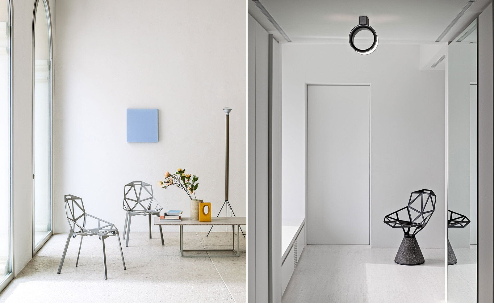 Chair One Stacking 2-Pack Outdoors Magis