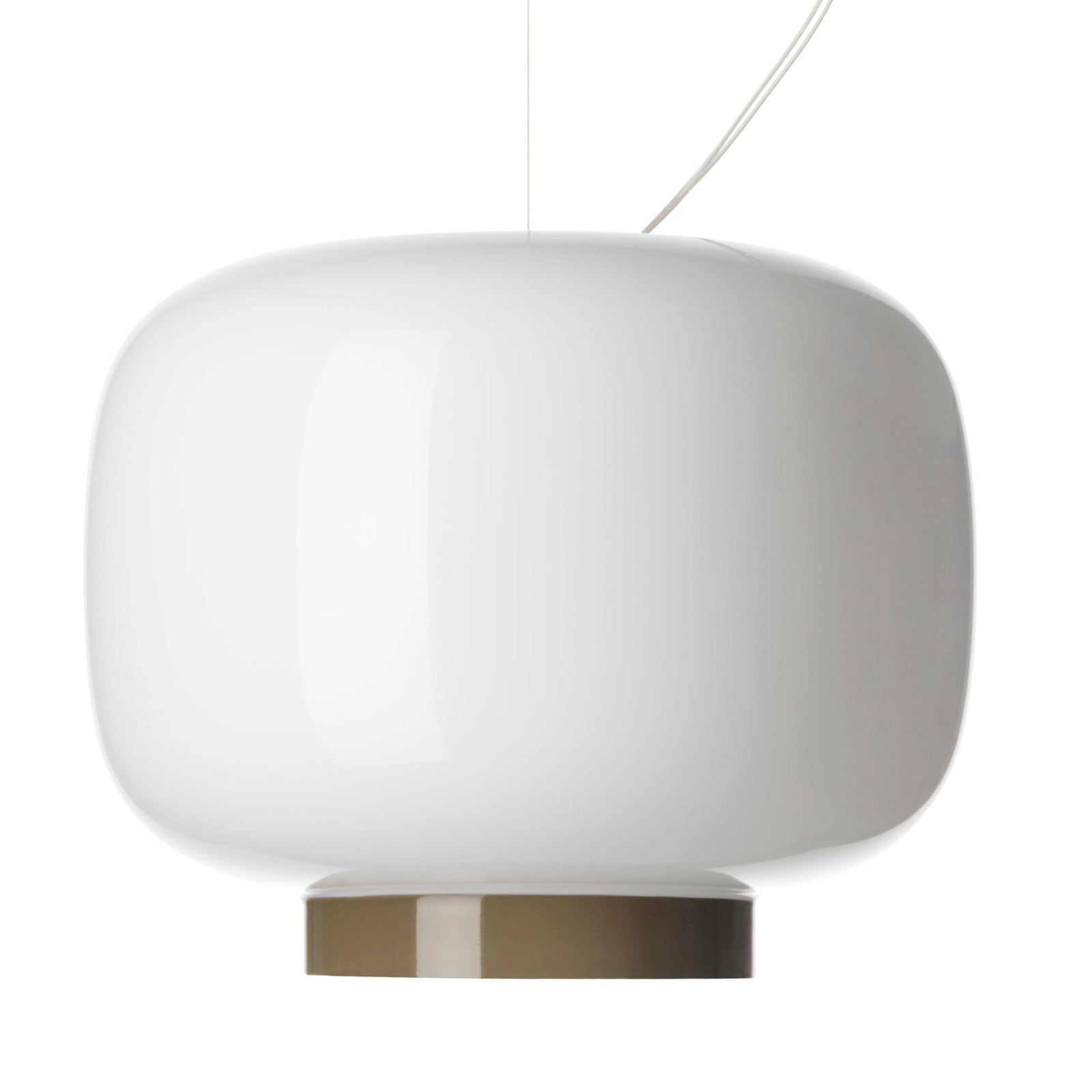 Chouchin Reverse Suspension Lamp suspension lamps Foscarini Chouchin 3 Reverse - white/grey