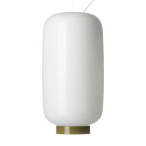 Chouchin Reverse Suspension Lamp suspension lamps Foscarini Chouchin 2 Reverse - white/green 