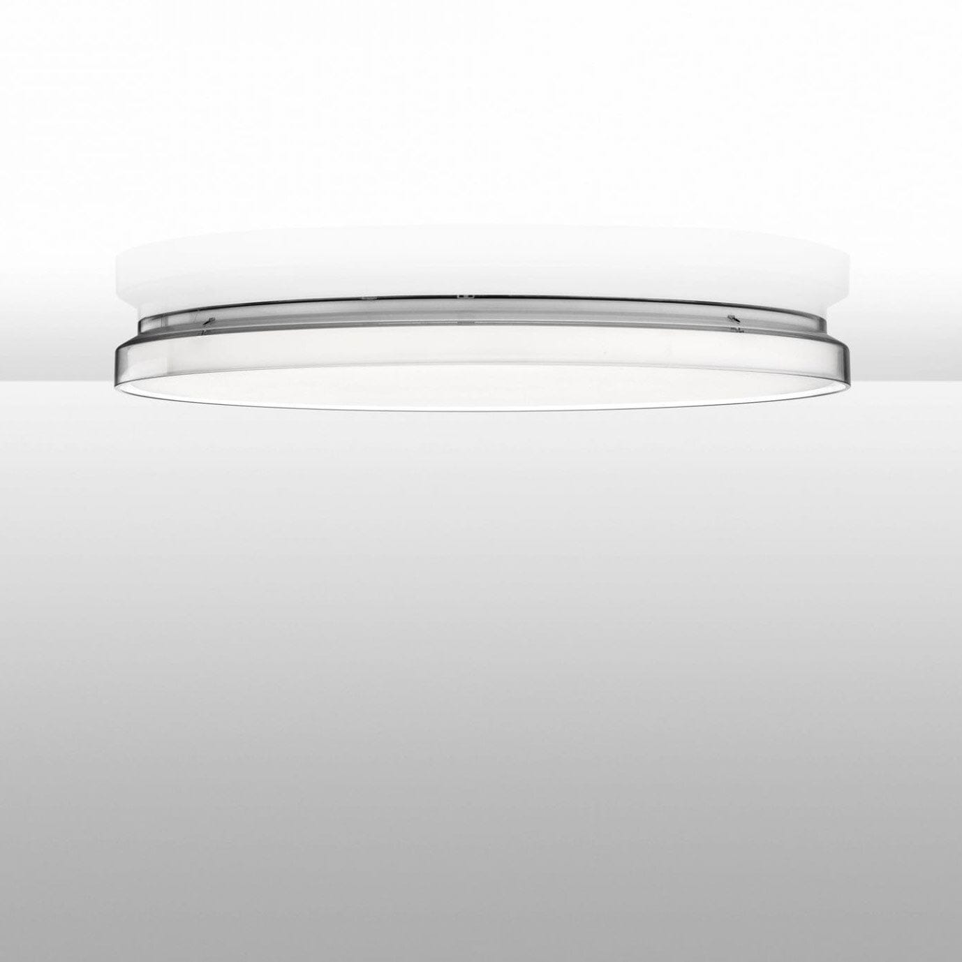 Clara - Wall and Ceiling Mounted Dimmable LED Lamp wall / ceiling lamps Flos Clara with Transparent Trim