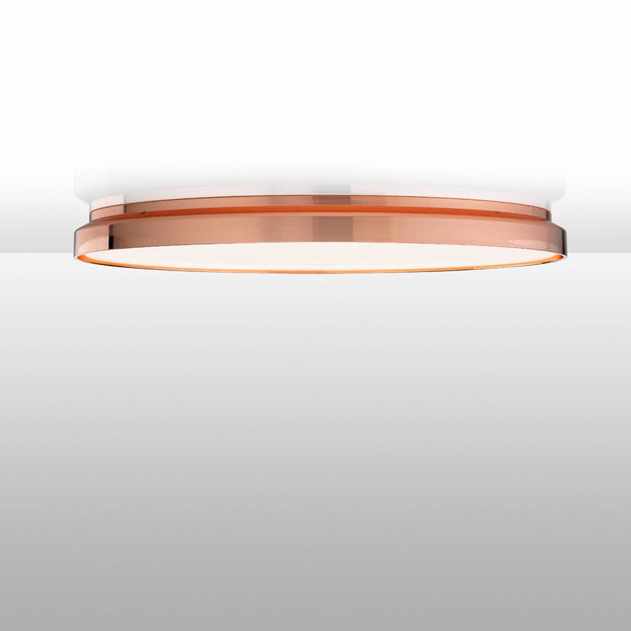 Clara - Wall and Ceiling Mounted Dimmable LED Lamp wall / ceiling lamps Flos Clara with Copper Trim