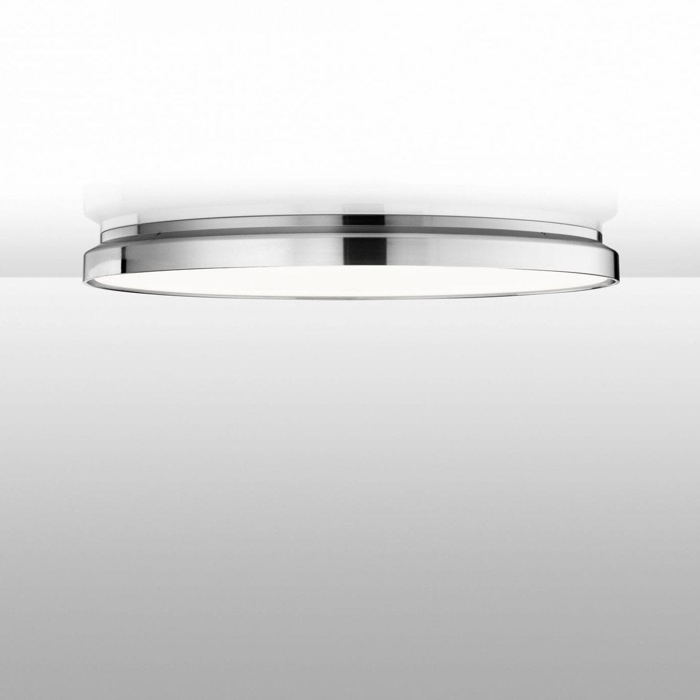 Clara - Wall and Ceiling Mounted Dimmable LED Lamp wall / ceiling lamps Flos Clara with Chrome Trim