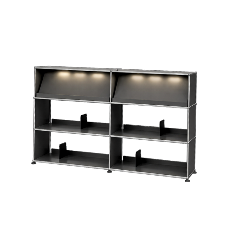USM Vinyl Display Cabinet 3x2