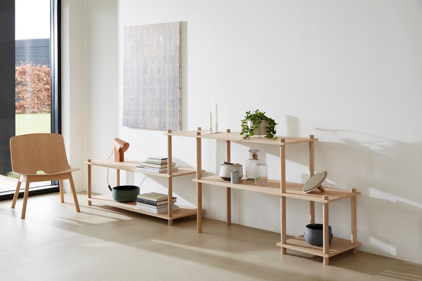 Elevate Shelving System Modular storage Woud