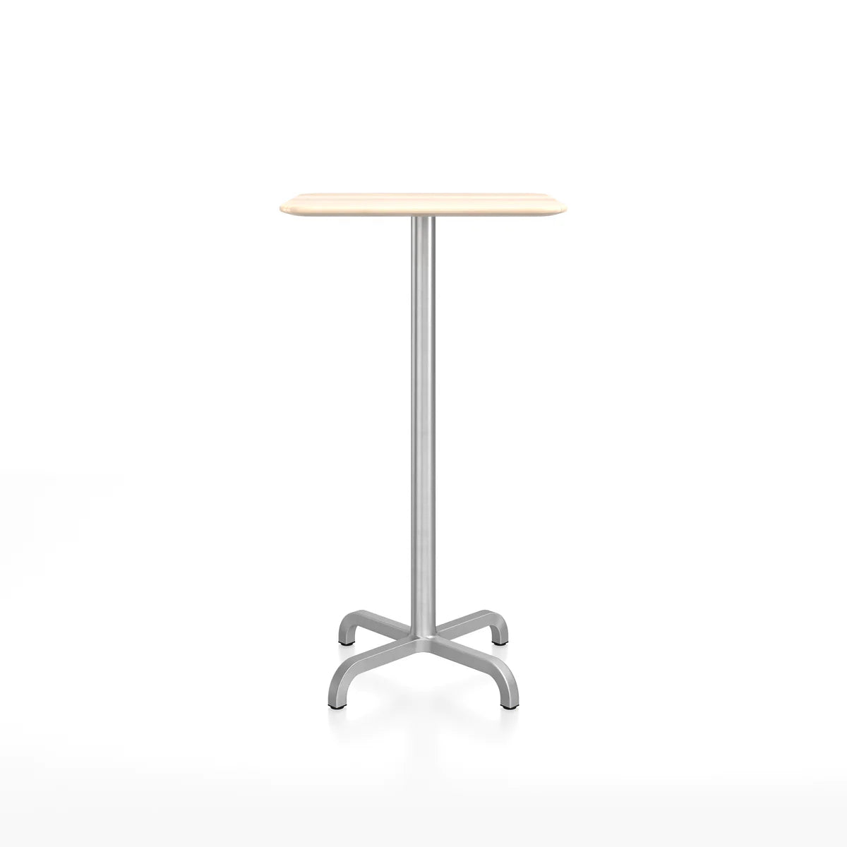 Emeco 20-06 Rectangular Bar-Height Table bar height tables Emeco Accoya Wood