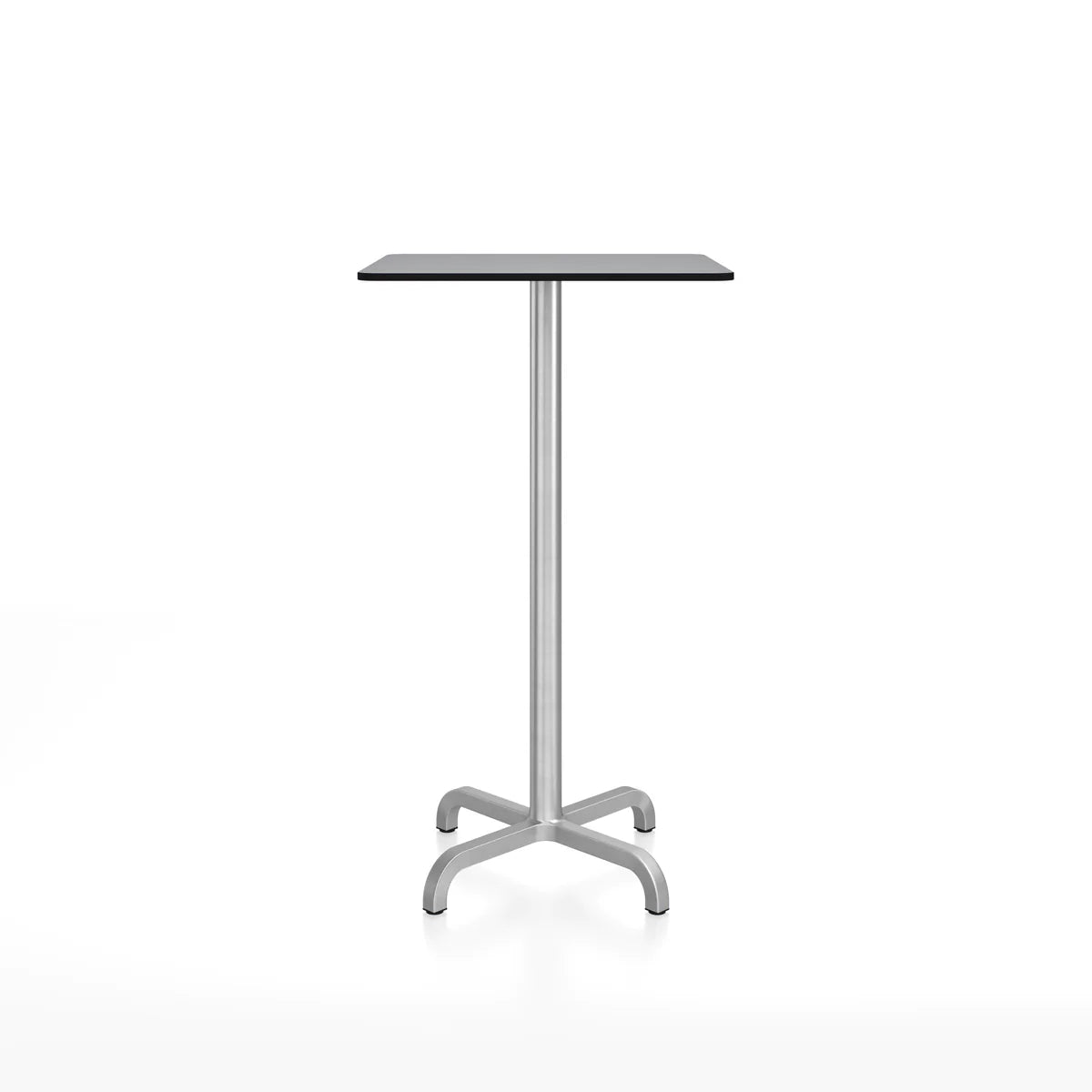 Emeco 20-06 Rectangular Bar-Height Table bar height tables Emeco Gray HPL