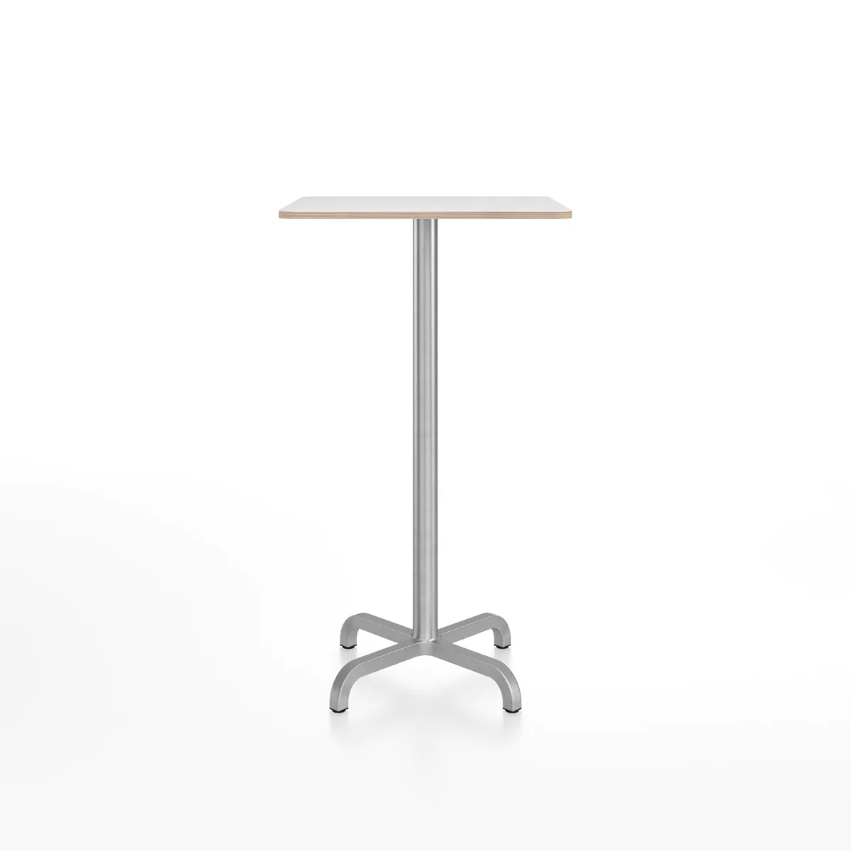 Emeco 20-06 Rectangular Bar-Height Table bar height tables Emeco White Laminate Plywood