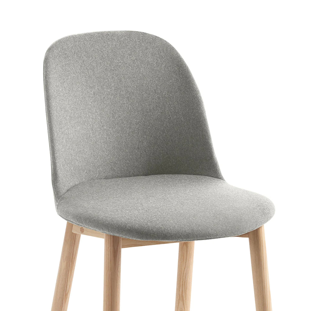 Emeco Alfi Soft Slipcover High Back Accessories Emeco Fabric Kvadrat Divina Melange 0120