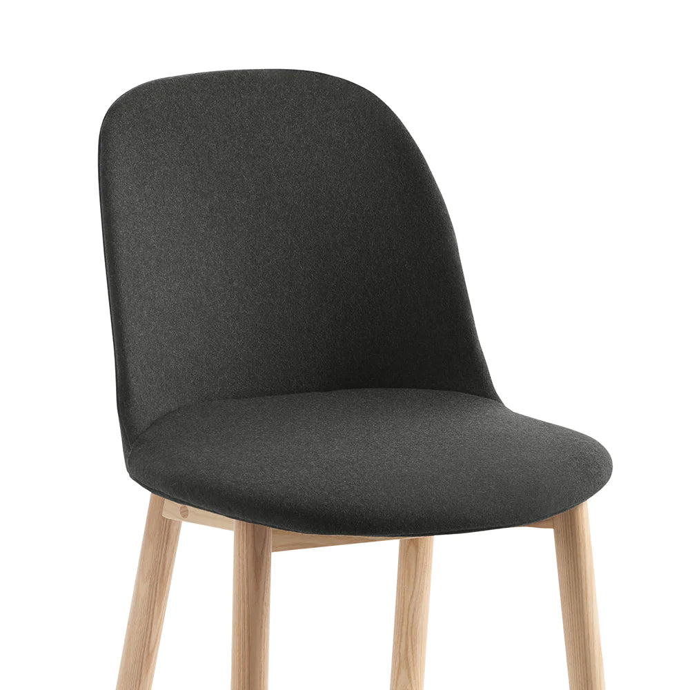 Emeco Alfi Soft Slipcover High Back Accessories Emeco Fabric Kvadrat Divina Melange 0170