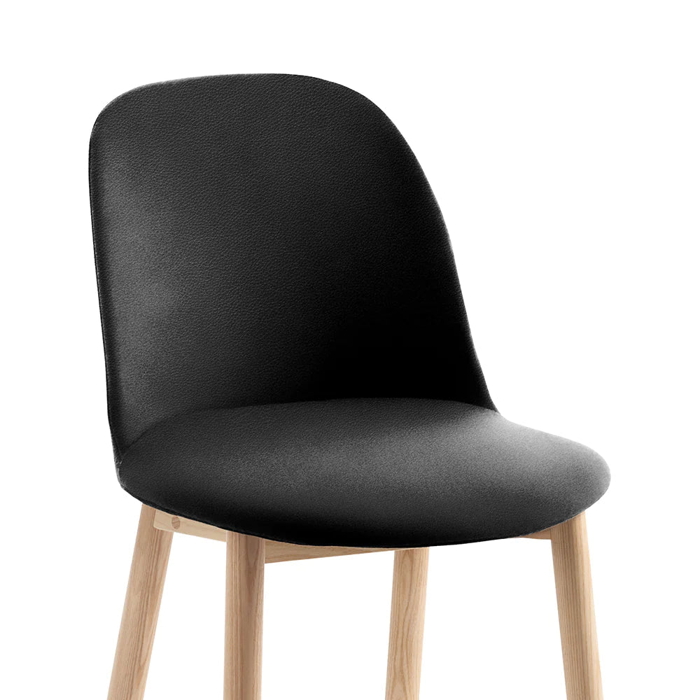 Emeco Alfi Soft Slipcover High Back Accessories Emeco Leather Spinneybeck Volo Black