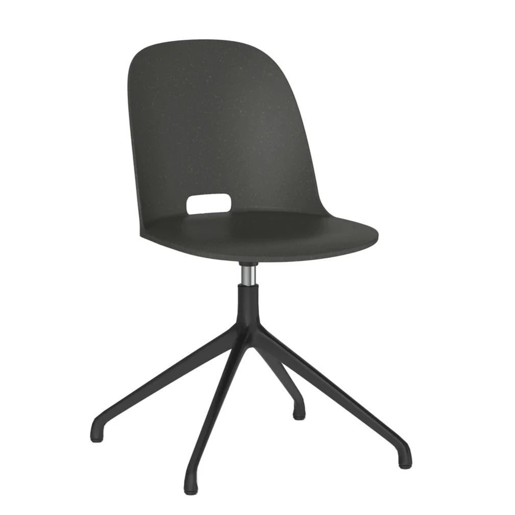 Emeco Alfi Work Swivel Chair With Glides task chair Emeco