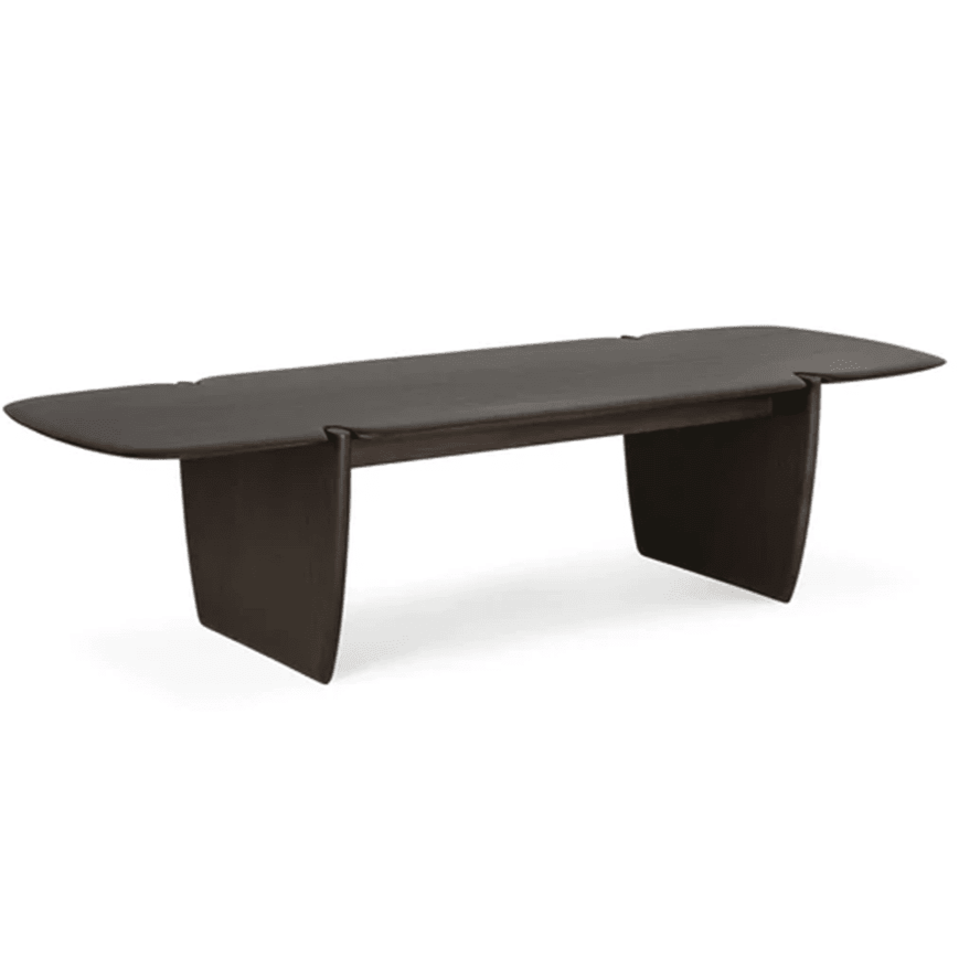 PI Coffee Table Coffee Tables Ethnicraft Mahogany Dark Brown