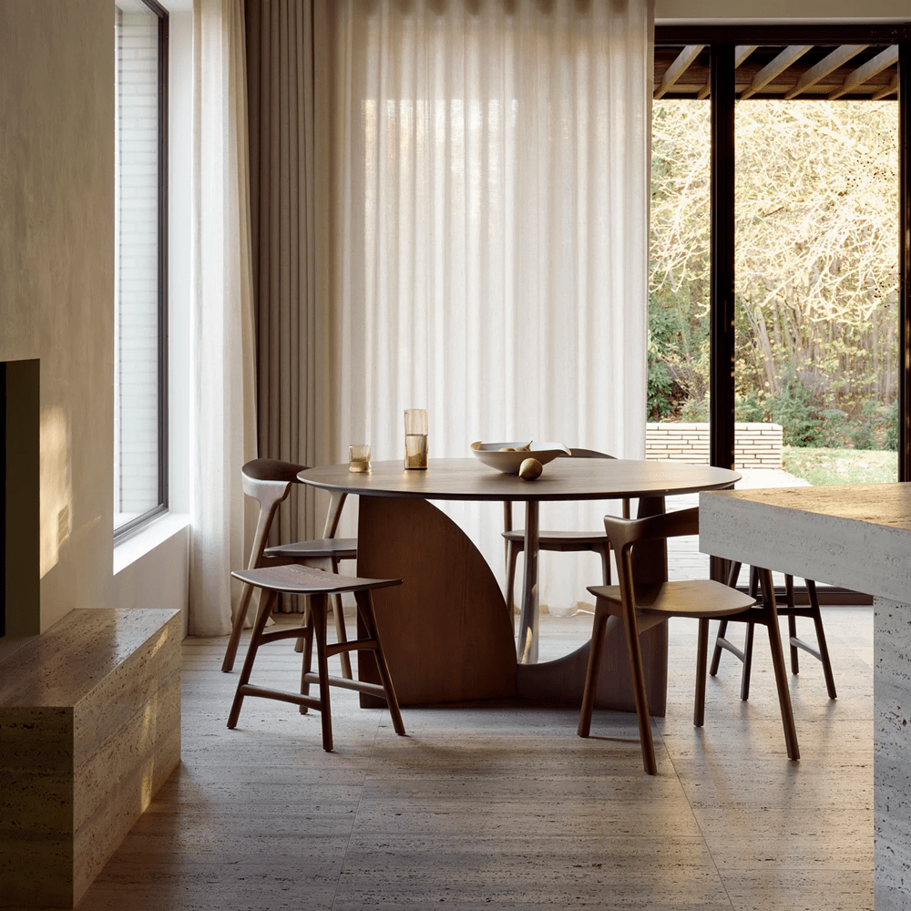 Geometric Round Dining Table Dining Tables Ethnicraft