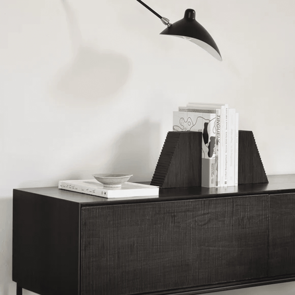 Grooves Book Ends (Set of 2) Accessories Ethnicraft