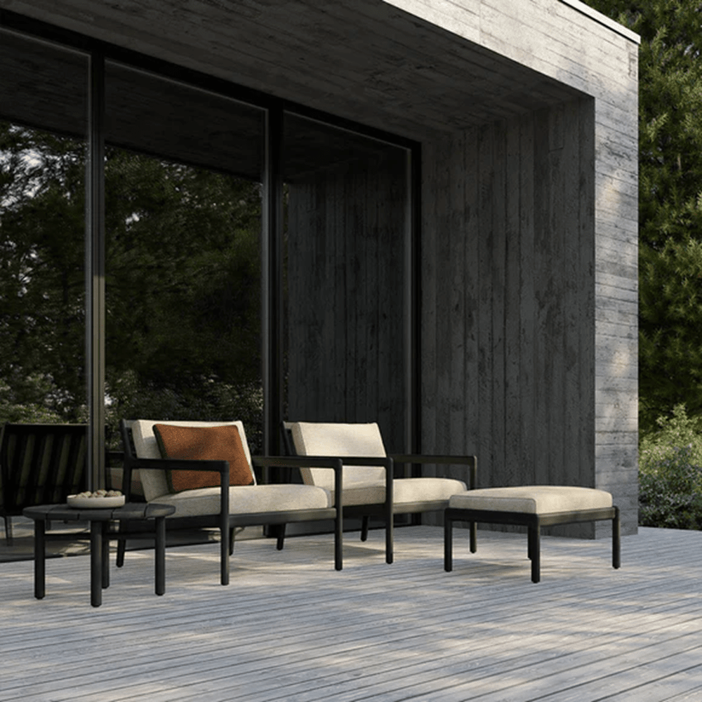 Jack Outdoor Footstool Footrest Ethnicraft