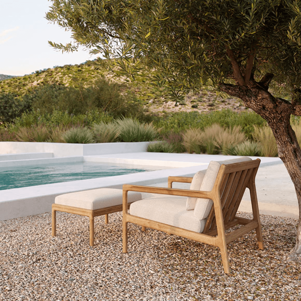 Jack Outdoor Footstool Footrest Ethnicraft