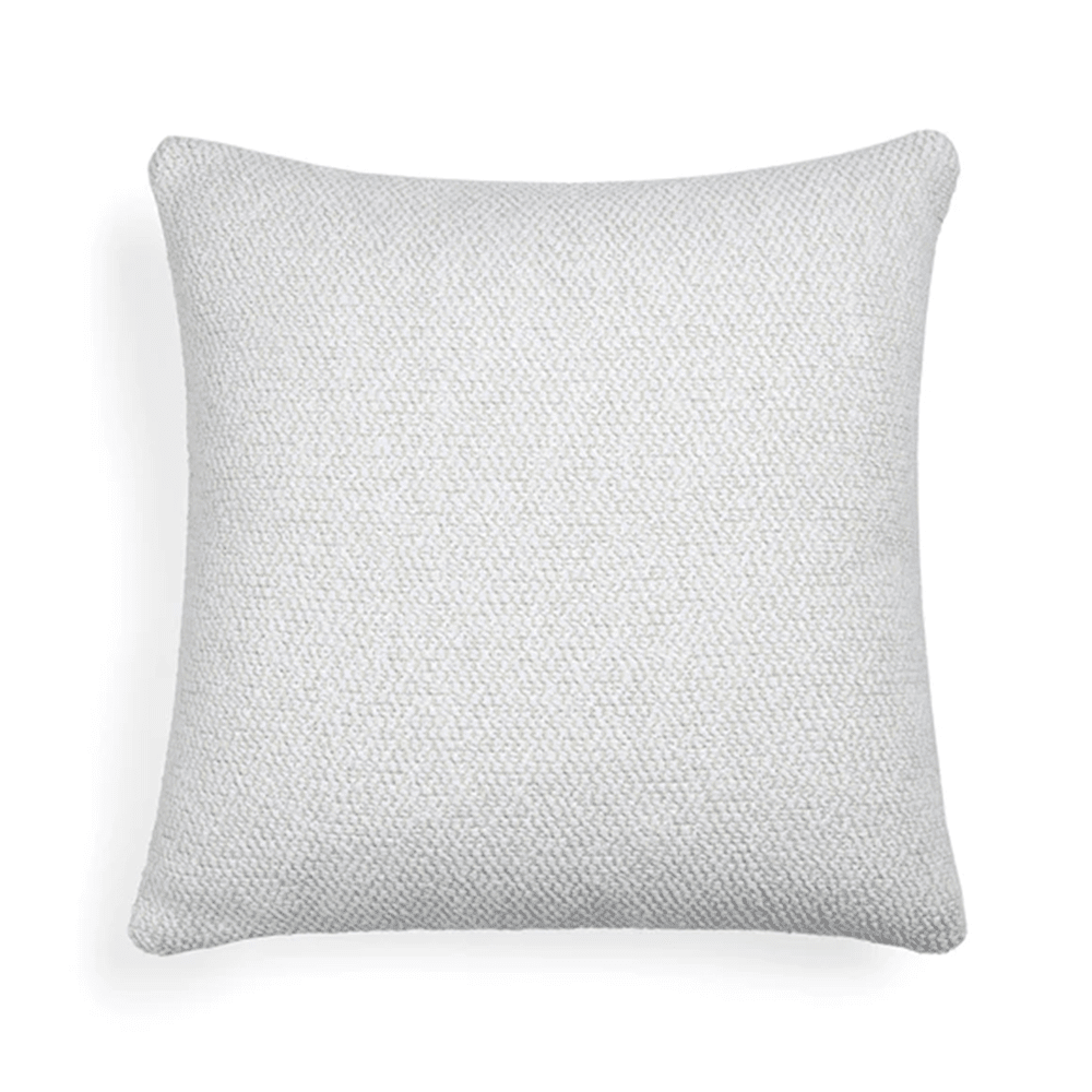White Boucle Light Outdoor Cushion Outdoors Ethnicraft Square
